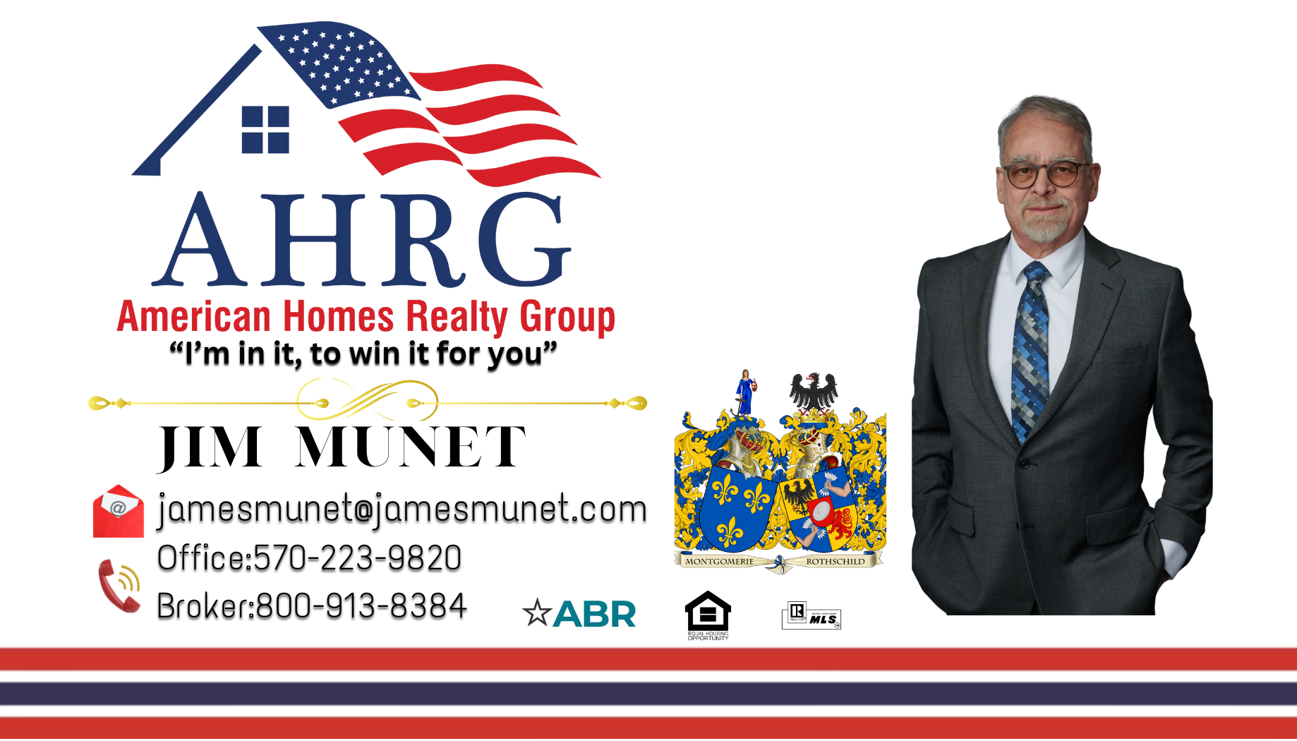 Jim Munet Lehigh Valley Real Estate Business Card jamesmunet@jamesmunet.com